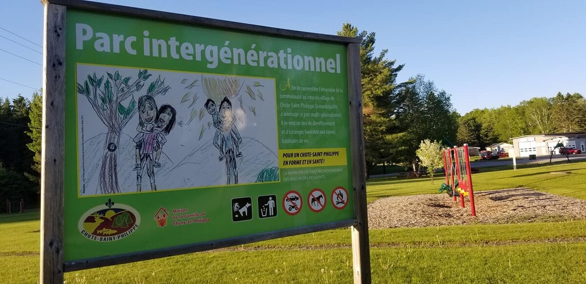 Parc intergénérationnel Loisirs et culture Municipalité de Chute